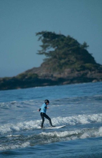 kids surfing tofino bc