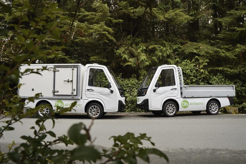 Eco-friendly electric carts used by our maintenance and housekeeping teams around the resort.