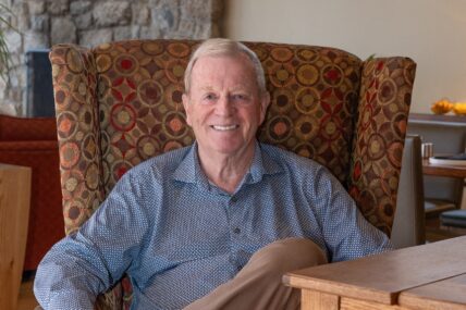 Tim Hackett in the Great Room