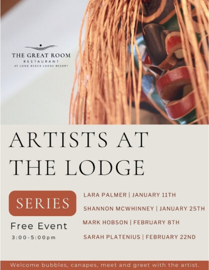 Artists at the Lodge Series Poster