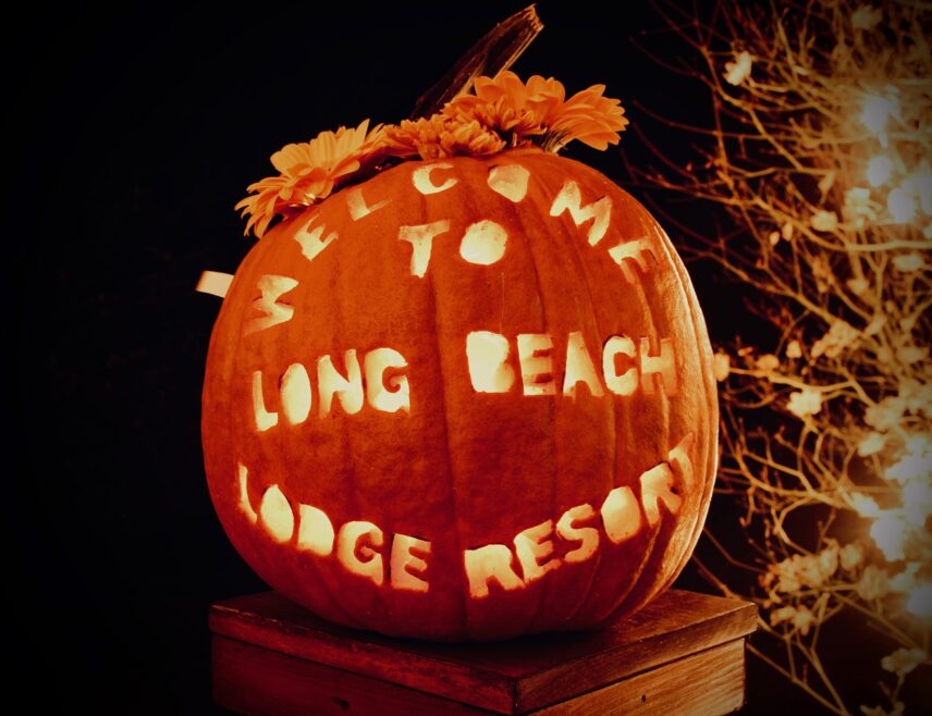 Carved pumpkin